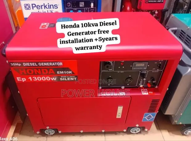 Genpro Honda Diesel Generator 10kva Silent · Photo 1