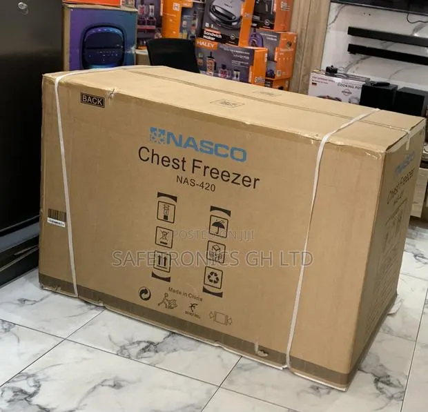 Super Good Nasco 380ltrs Chest Freezer- Nas-420 Grey · Photo 1