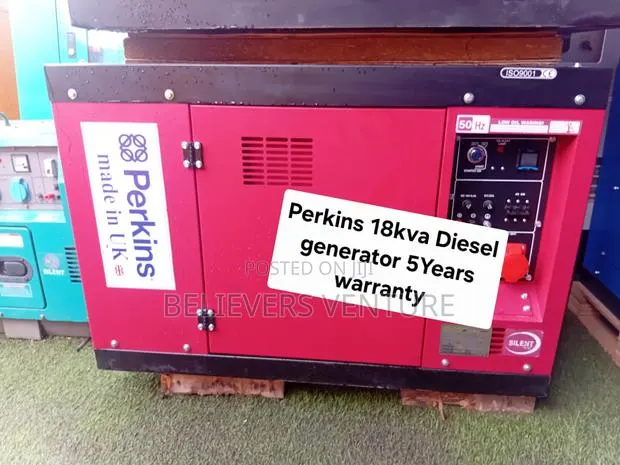 Perkins 18kVA Diesel Generator – Dependable Power Supply · Photo 1