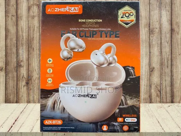 Azk-Bt26 Open-Ear Clip Type Wireless Earphones · Photo 1