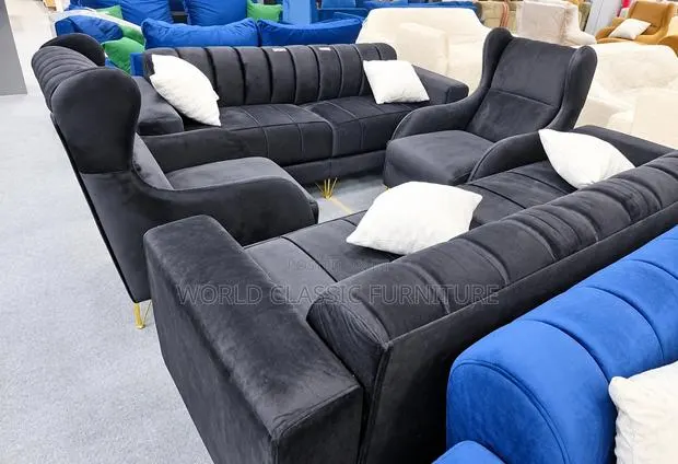 Luxury High-Back Wingback Chairs · Photo 1