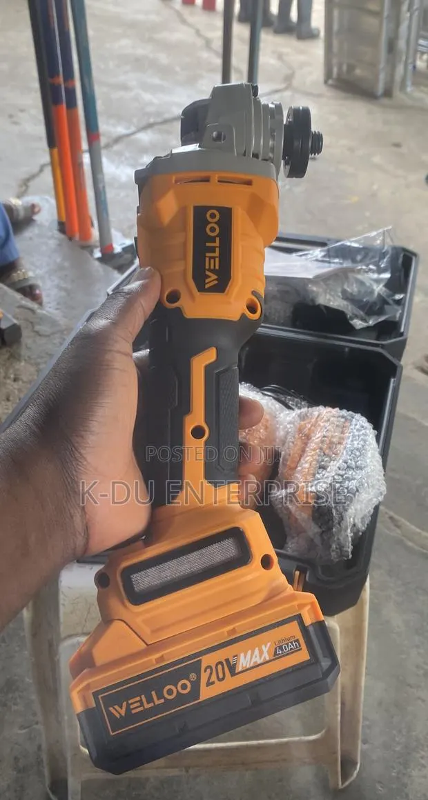 Welloo Cordless Angle Grinder 115mm · Photo 1