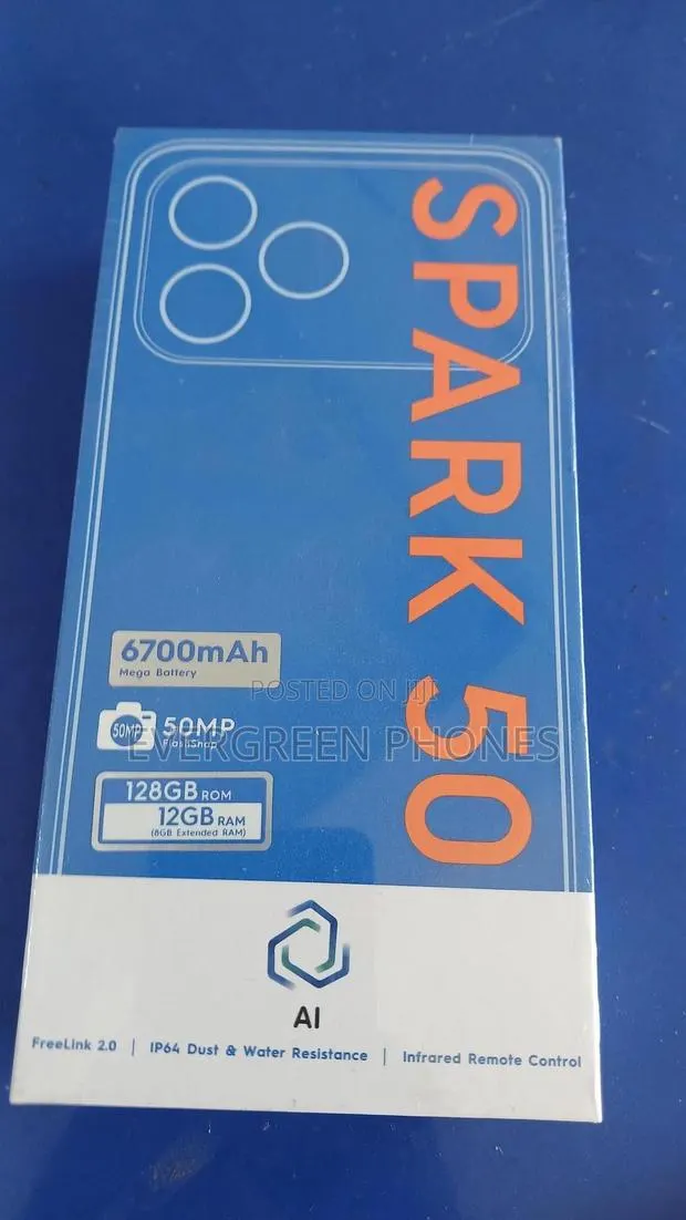 New Tecno Spark 50 128 GB Orange · Photo 1