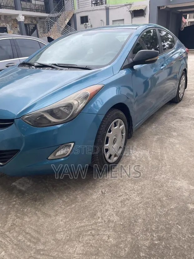 Hyundai Elantra GLS Automatic 2011 Blue · Photo 1