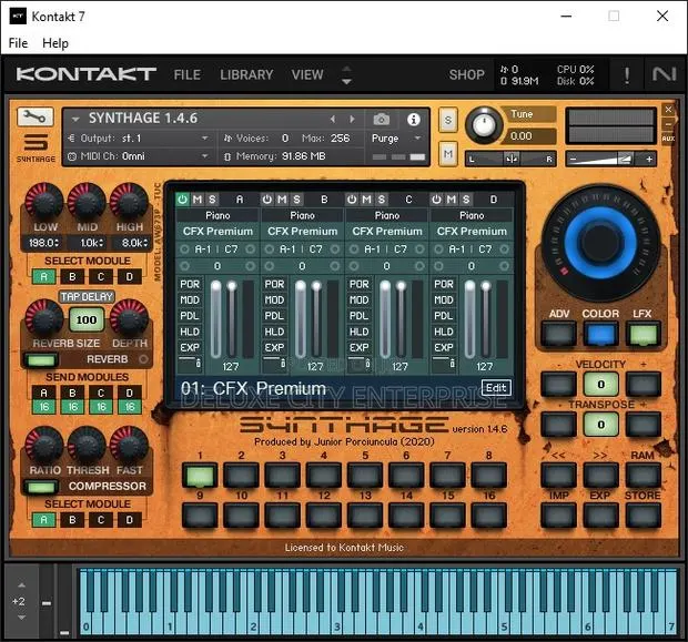 Yamaha Synthage V1.4.6 Kontakt Library Win/Mac · Photo 1