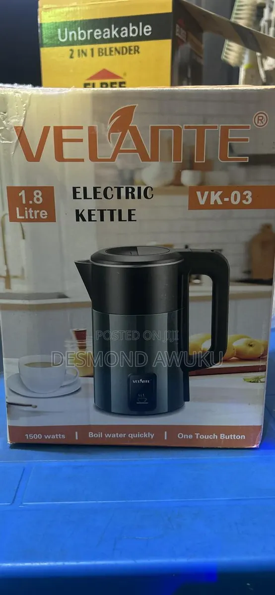 New Velante Electric Kettle · Photo 1