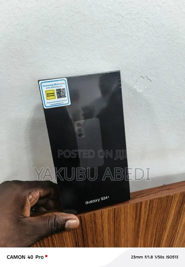 New Samsung Galaxy S24+ 256 GB Black · Photo 1