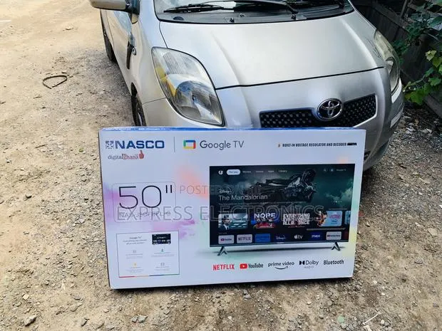 Slim Sole Nasco 50”Uhd Smart Flat Vidaa-Nas-H50fs-Vid Television · Photo 1