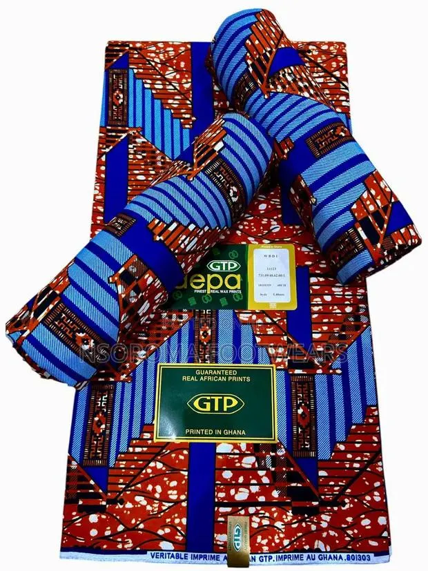 Adepa GTP Vlisco Holland 100% Cotton Fabric · Photo 1