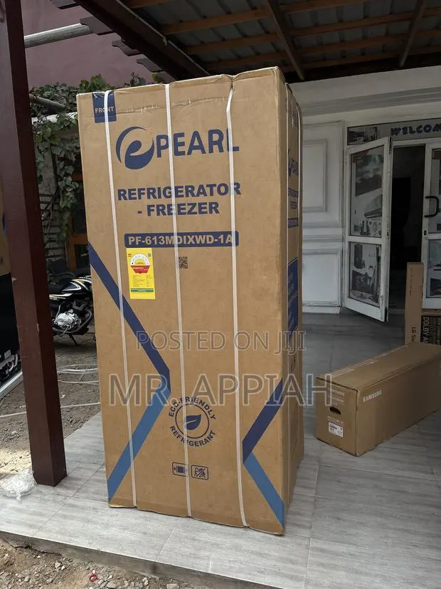 Exceptional Performance Pearl 421L Side by Side Fridge(Gray) · Photo 1