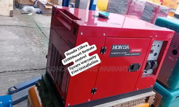 Stable and Reliable 15kva Honda 15000watt Remote Control · Photo 1