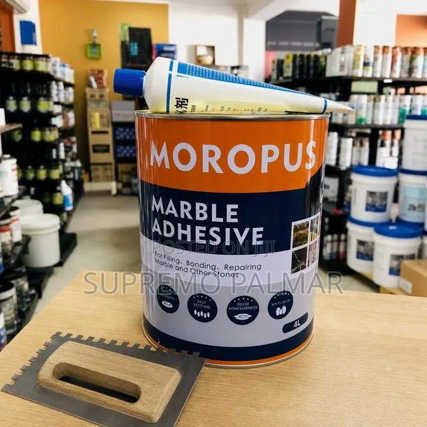 Moropus 4L Stone Repair Adhesive With Hardener for Marble, Granite · Photo 1