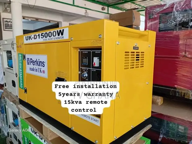 Perkins 15kva Diesel Generator – Comfort Remote Control · Photo 1