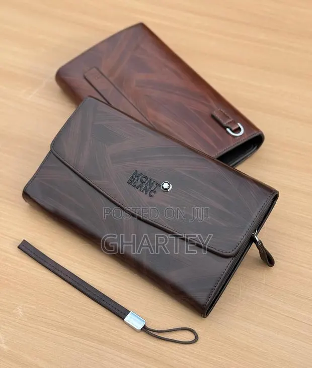Luxury Montblanc Men’s Long Wallet · Photo 1
