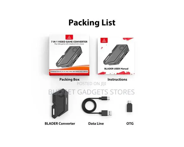 Mouse Keyboard Adapter for Console · Photo 3