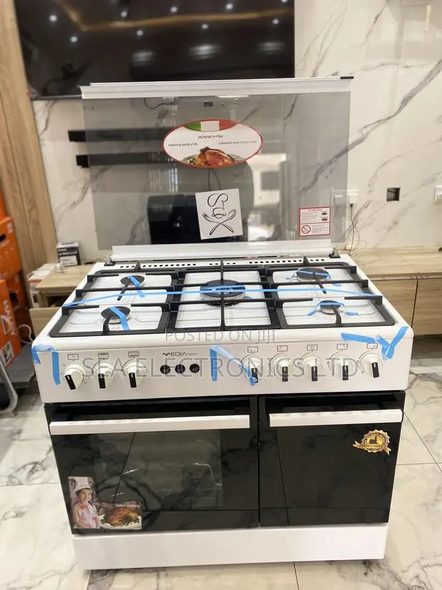 Mediatech 60x90 Gas Cooker With Spacious Oven Compartment · Photo 1