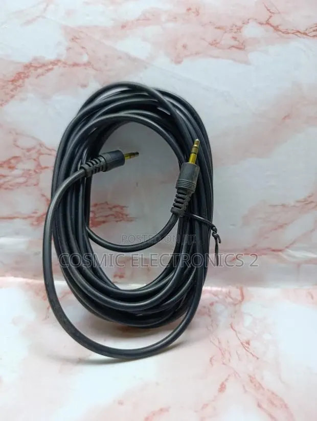 5M 3.5mm AUX Audio Cable – Male to Male Stereo Sound Cable · Photo 1