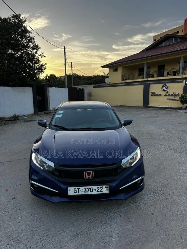 Honda Civic LX 4dr Sedan (2.0L 4cyl) 2017 Blue · Photo 1