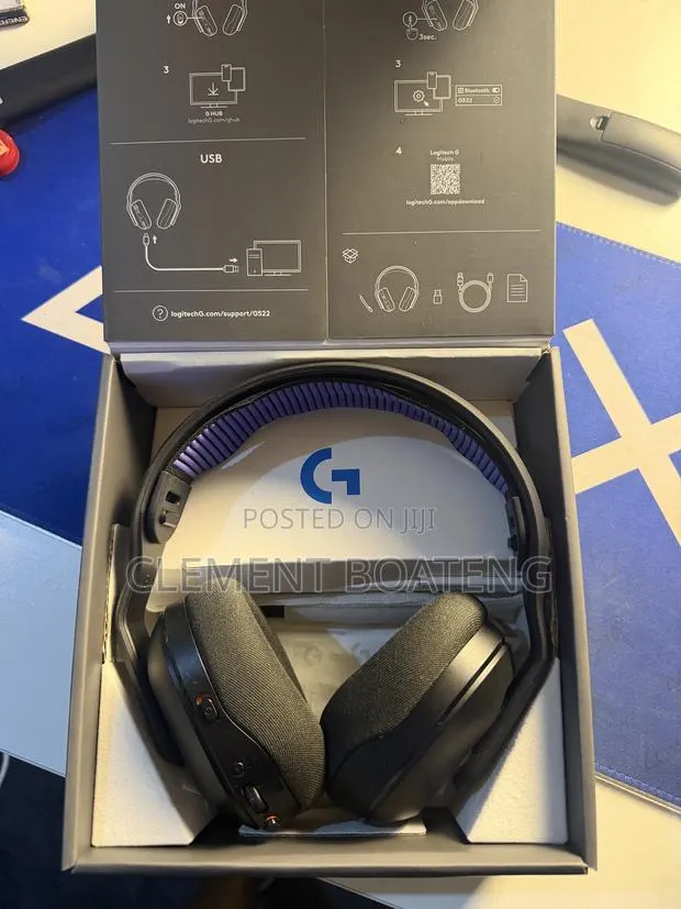 Logitech G522 Lightspeed Wireless Gaming Headset - Black · Photo 1