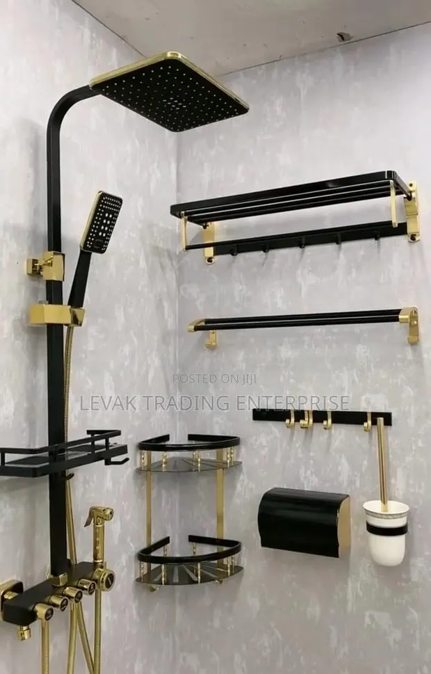 Gold Shower, Bathroom Accessories · Photo 1