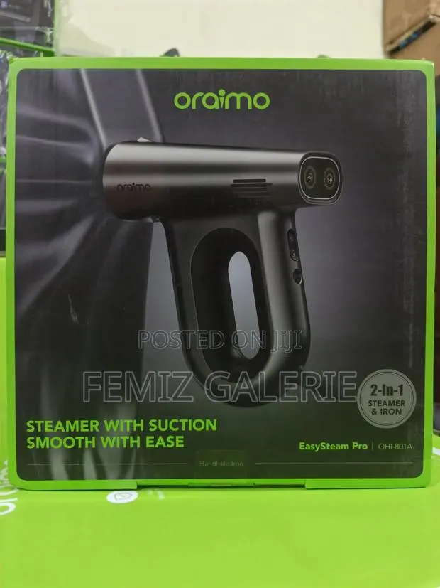 Oraimo EasySteam Pro Self-Attaching Portable Handheld Garment Steamer · Photo 1