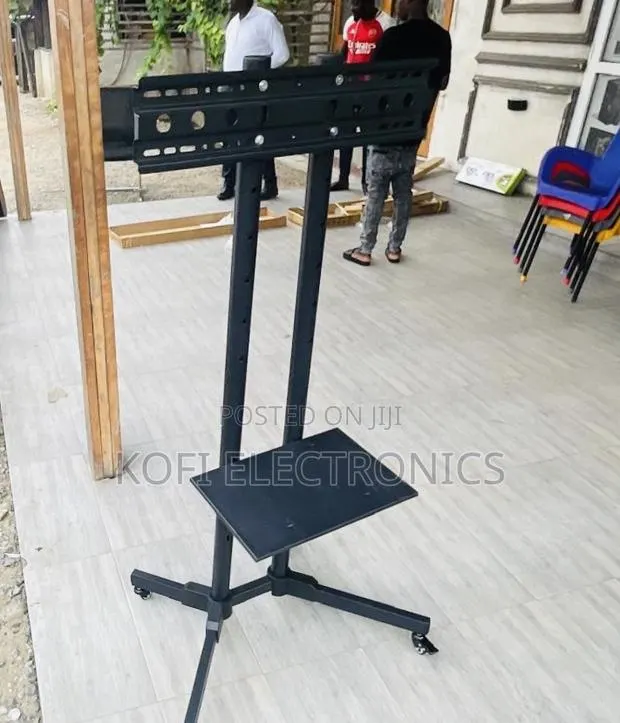 Glamorous Minimalist Design: The Premium Mobile Trolley Tv Cart · Photo 1