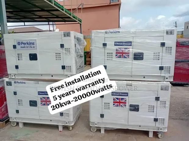 High-End 20kva Silent Diesel Perkins Generator Silent · Photo 1