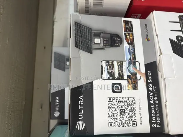 Ultra 2 Lenses Aov 4g Solar CCTV Camer · Photo 1