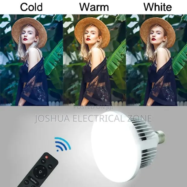 Photography Led 110w Bulb! With Remote Control E27 Fits · Photo 1