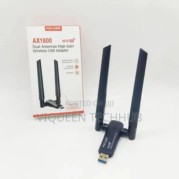 Ax1800 Wi-Fi 6 Dual Band Usb Adaptor · Photo 1