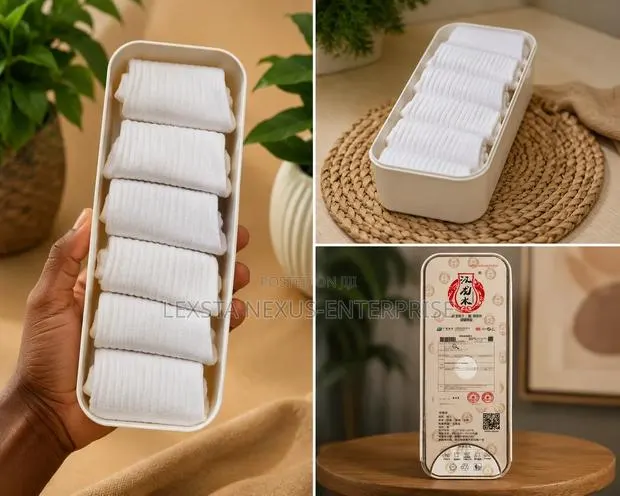 Mid-Calf Socks- White 6 in a Box · Photo 1