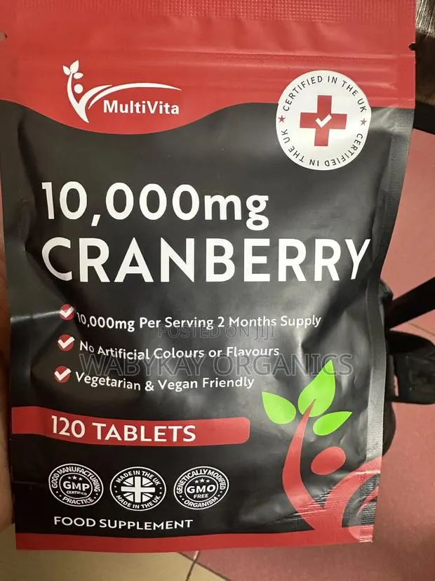 Cranberry Extract. 120 Tablets · Photo 1