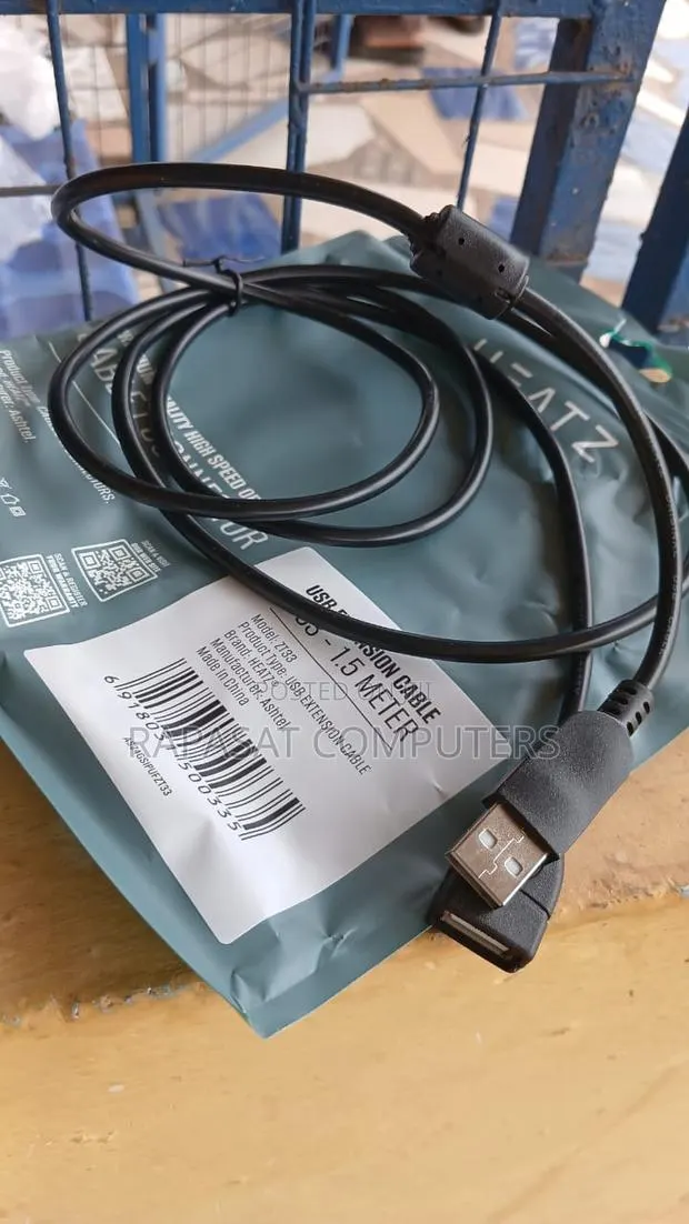 USB 2.0 Male to Female Extension Cable 1.5 Meters · Photo 1