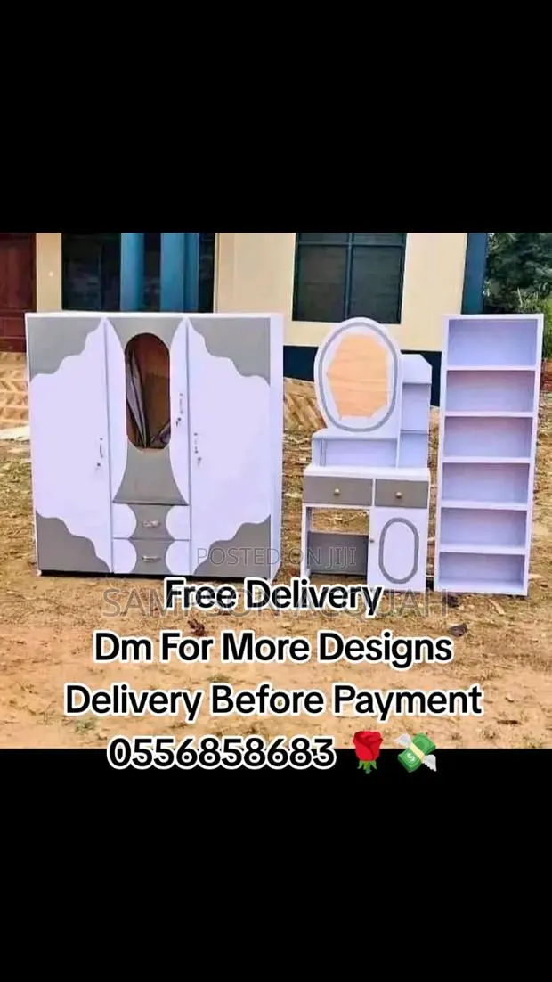 Quality 3 In 1 Wardrobe- Dressing Mirror And Shoe Rack 🙏🌹 · Photo 1