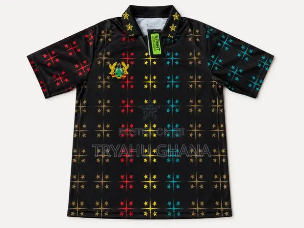 Authentic Ghana Black Stars
Football Jerseys Price in Ghana-Tryahu · Photo 1