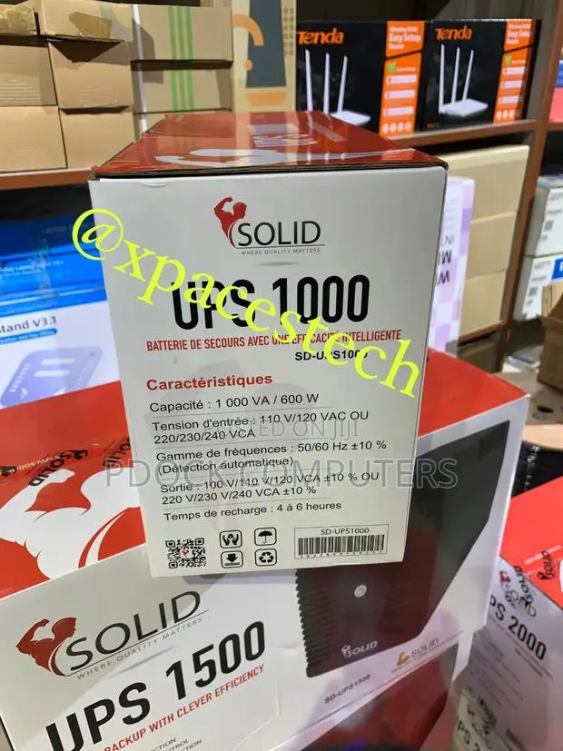 Solid Ups 1000va + Inbuilt Avr · Photo 1