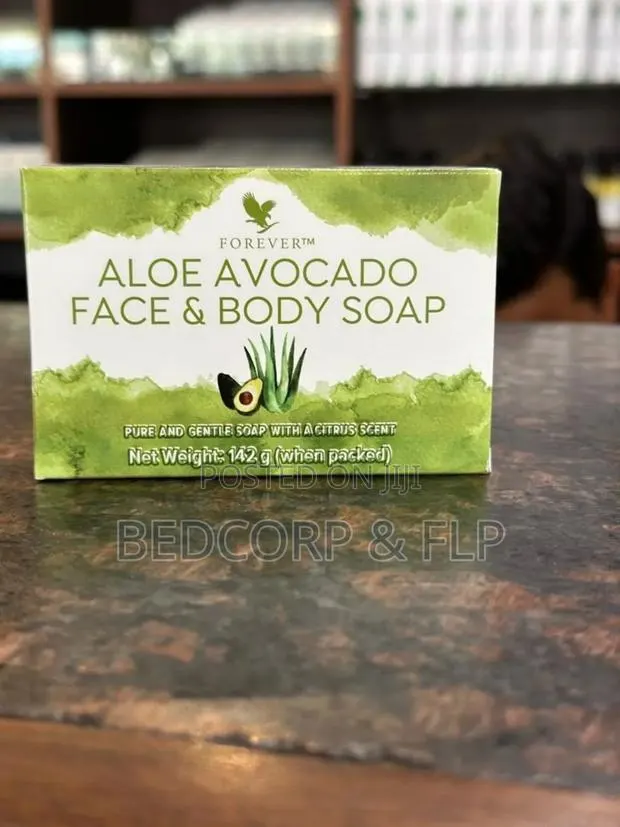 Aloe Avocado Face and Body Soap 142g · Photo 1