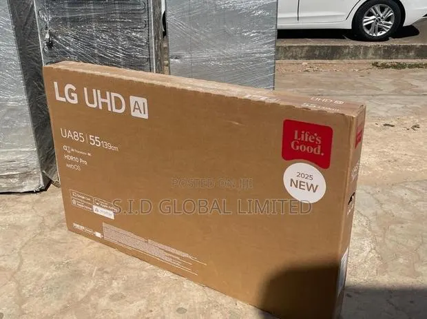 Lg 55-Inch Ua85: Smart Ai Picture Sound Wizard · Photo 1