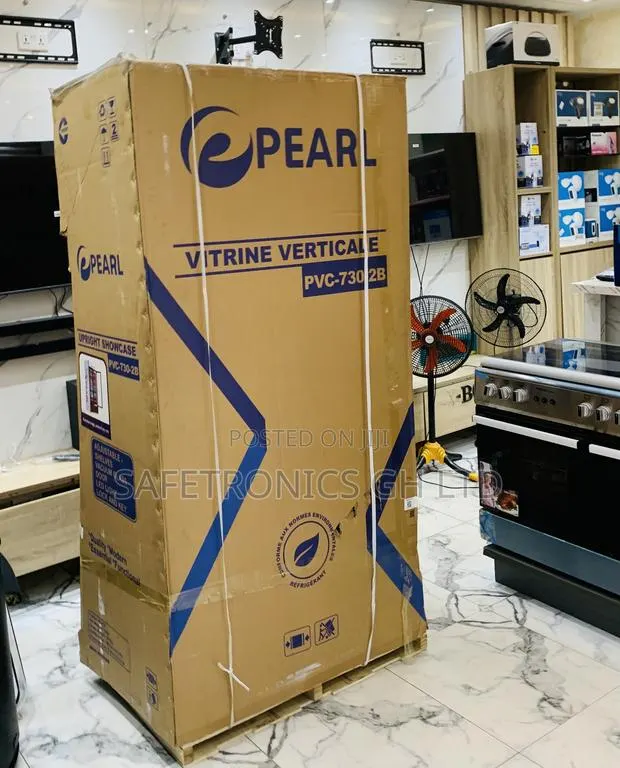 Ultra Sleek Pearl PVC-730-2b Double Door Display 610l Fridge · Photo 1