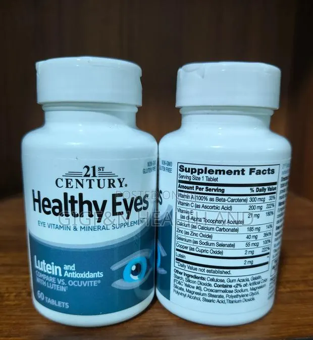 Healthy Eyes, Lutein and Antioxidants, 60 Tablets · Photo 1