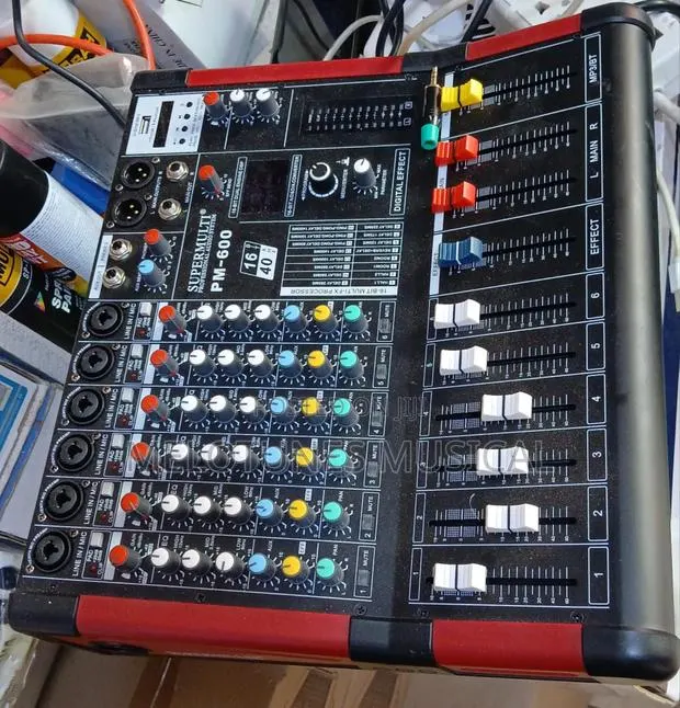 Supermulti Pm-600 Professional Audio System Mixer. · Photo 1