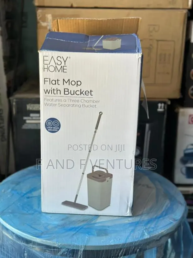 Flat Mop With Bucket - Uk · Photo 1
