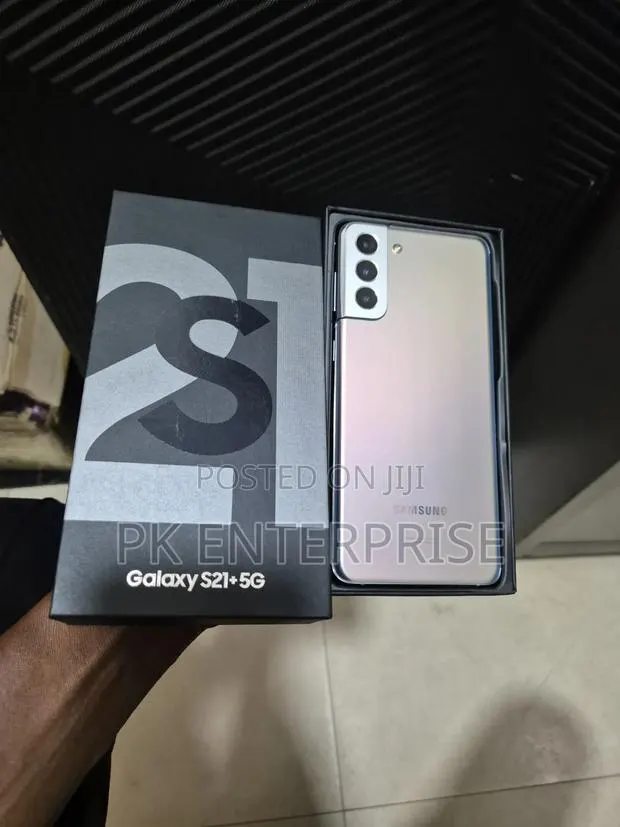 New Samsung Galaxy S21+ 5G 128 GB Silver · Photo 1