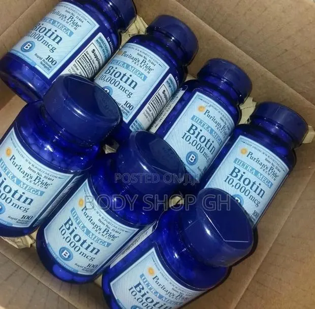 Puritan Pride Ultra Mega Biotin 4 Hair/Beard Growth-100 Tabs · Photo 1