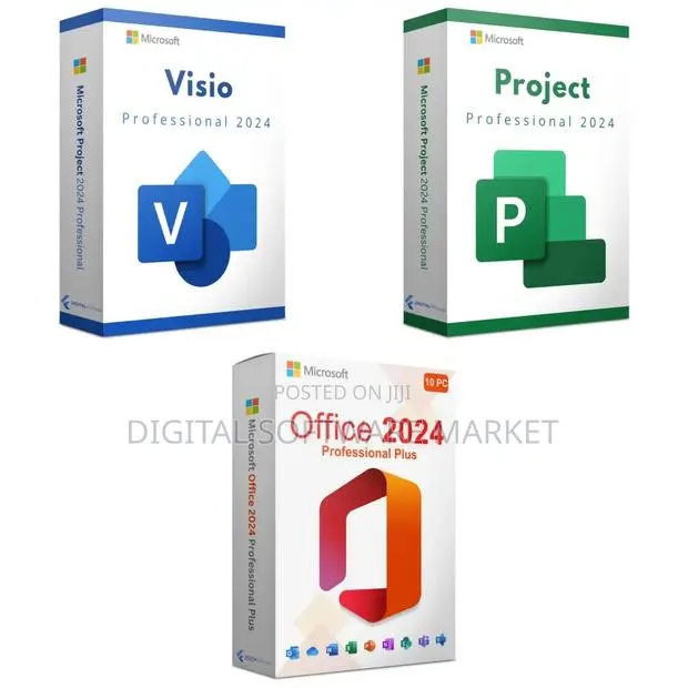 Microsoft Office 2024 ProPlus+Visio Pro+Project Lifetime Licenses(1PC) · Photo 1