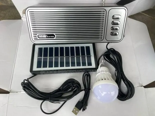 Solar Panels With Sound Box · Photo 1