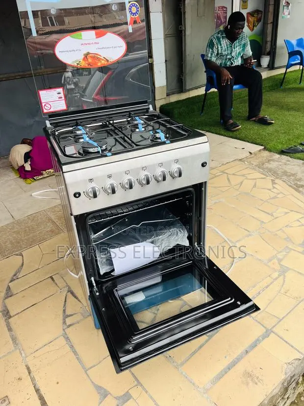 Less Expensive Gas Cooker Oven Grill 4b 60/60 New Line · Photo 1