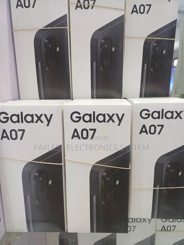New Samsung Galaxy A07 4G 64 GB Black · Photo 3