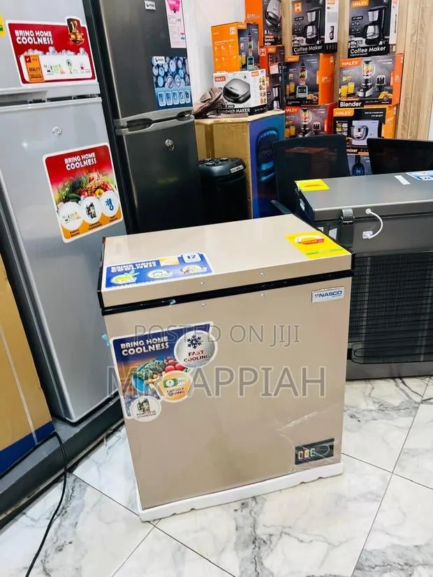Extra Cooling Nasco Single Door Chest Freezer(Gold)145l,Nas-200fl · Photo 1