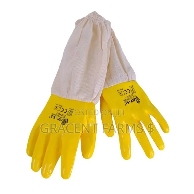 Pair of Nitrile Hand Gloves for Beekeeping · Photo 1